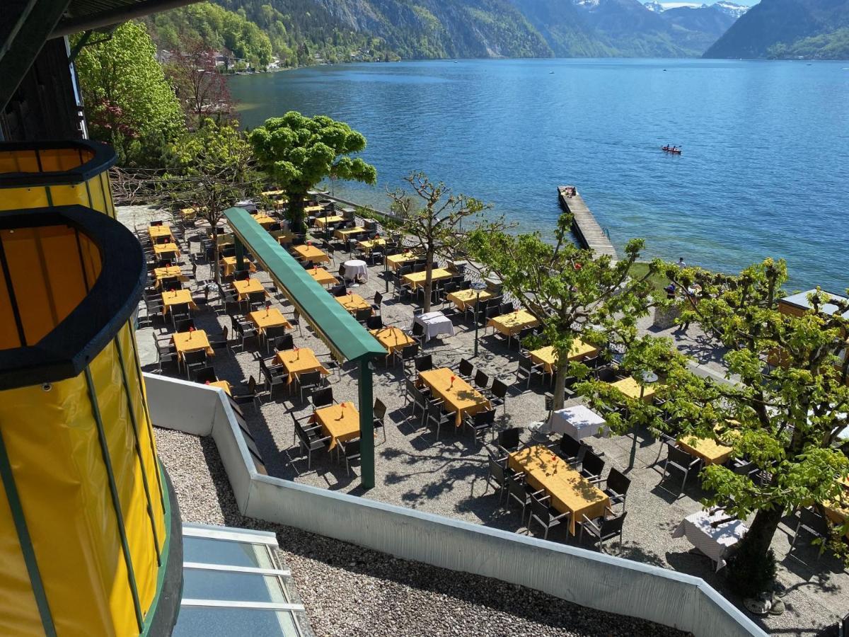 Seegasthof Hois'N Wirt - Hotel Mit Wellnessbereich กมุนเดน ภายนอก รูปภาพ