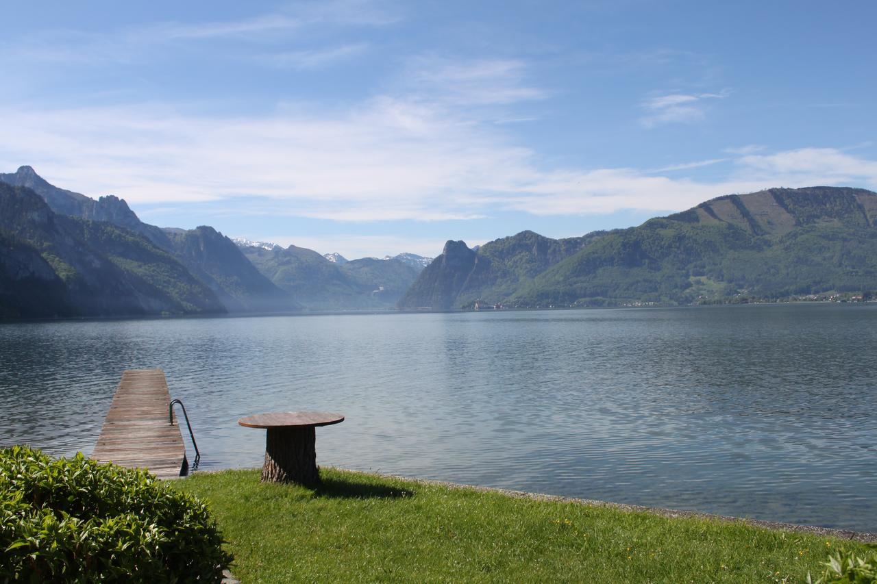 Seegasthof Hois'N Wirt - Hotel Mit Wellnessbereich กมุนเดน ภายนอก รูปภาพ